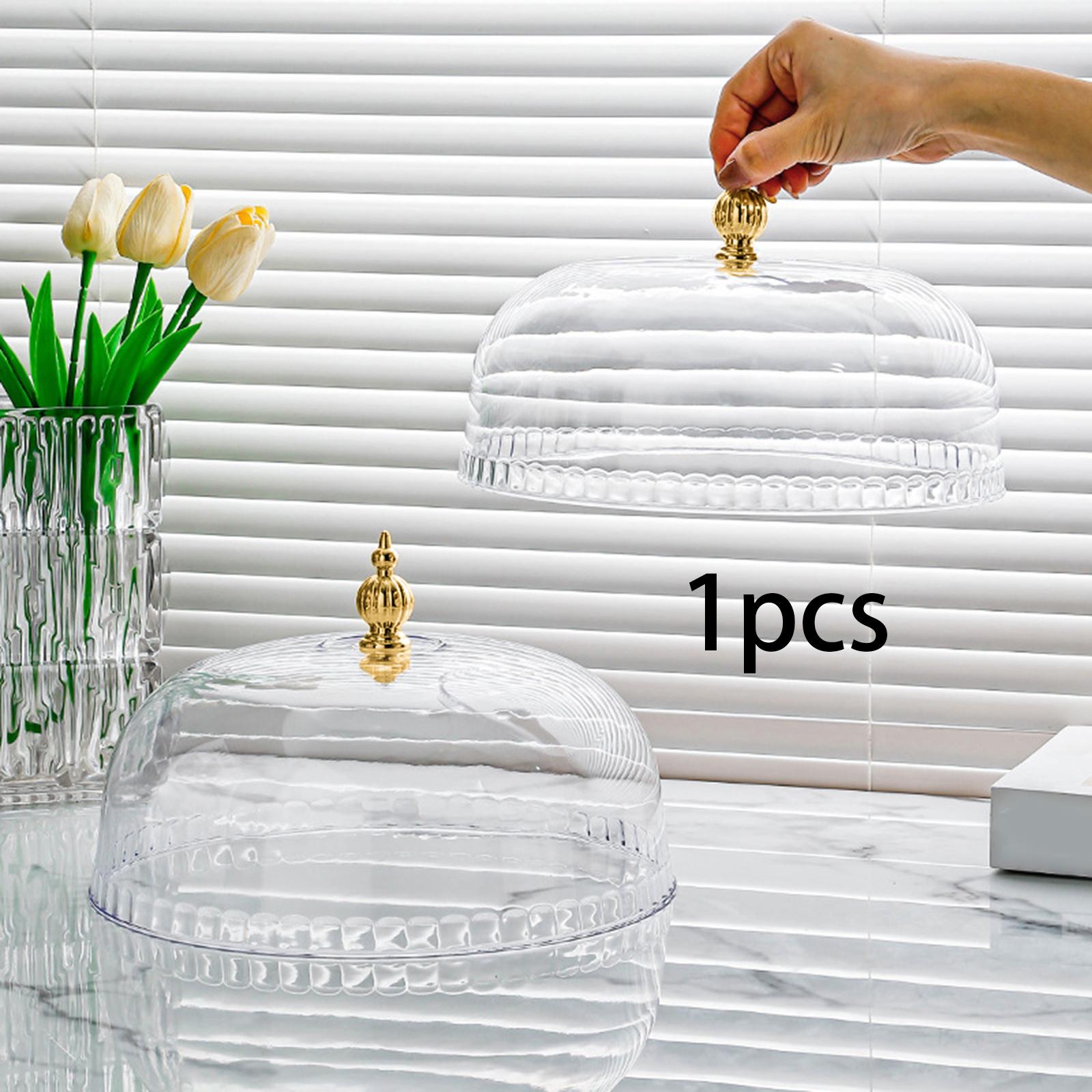 Plastic Dome Clear - Pastry Display Dome Cover Clear Round