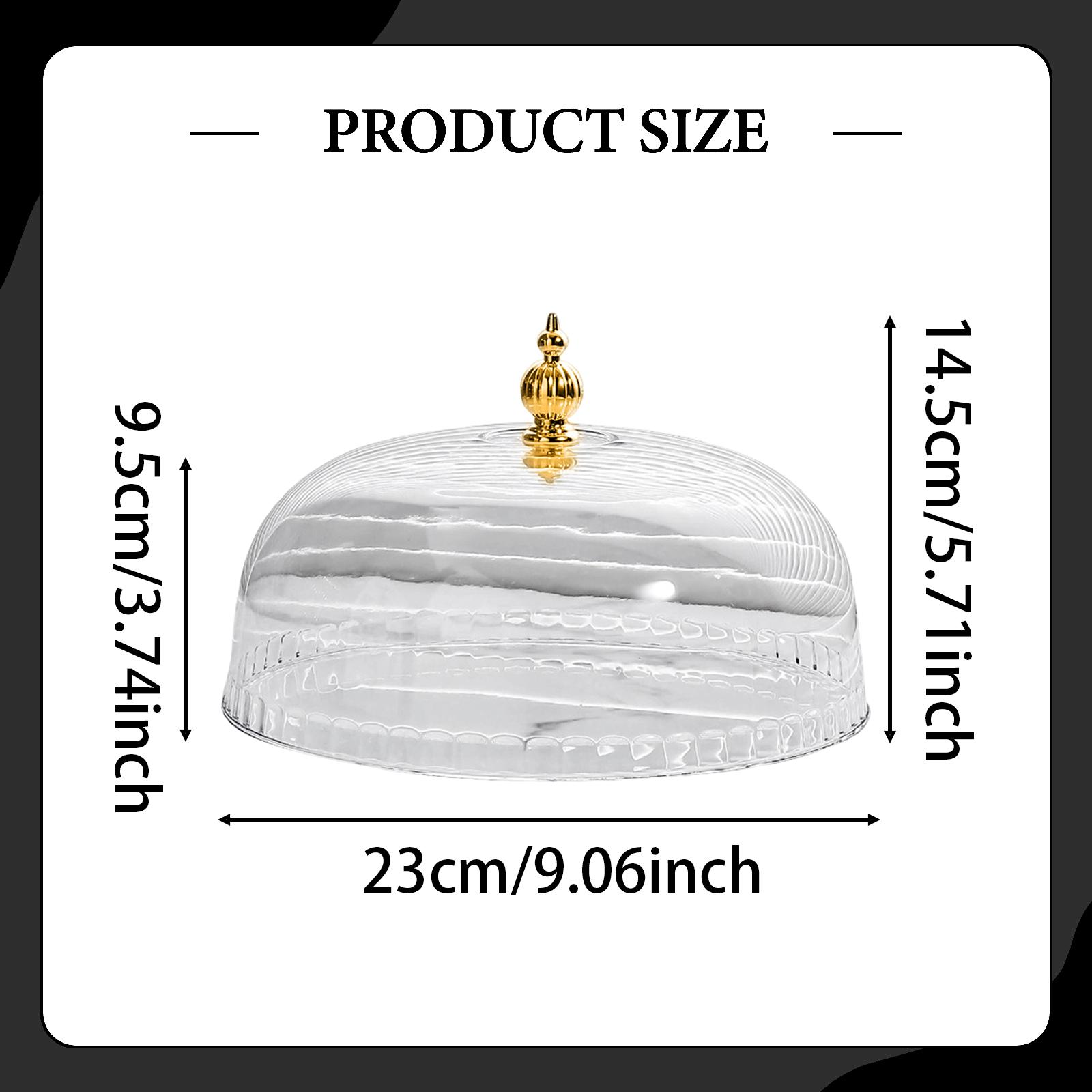 Pastry Display Dome Cover Clea - Plastic Dome Clear ulasan dan harga