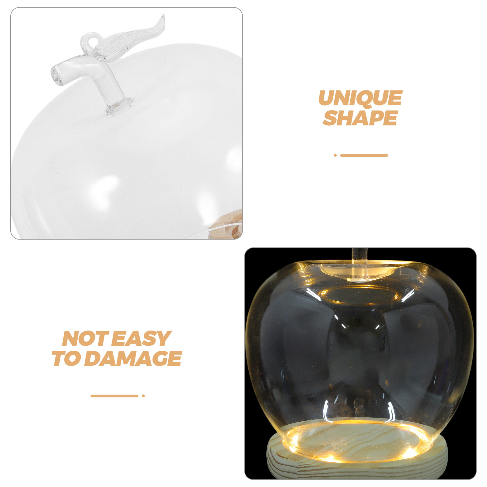 1Set Glass Dome Cloche Shaped  - Plastic Dome Clear ulasan dan harga