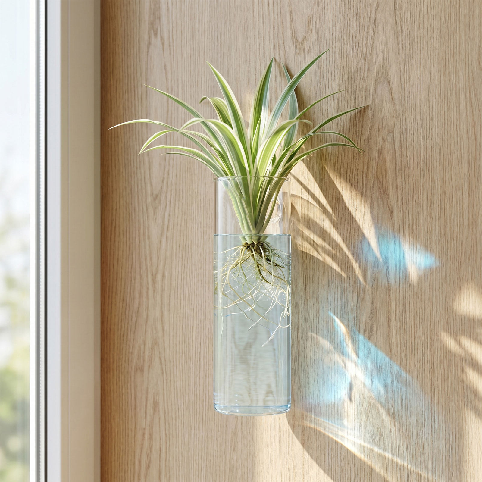 5Pcs Cylinder Glass Wall Vase  - Propagation Station Vase ulasan dan harga